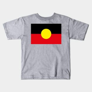 Australian Aboriginal Flag Kids T-Shirt